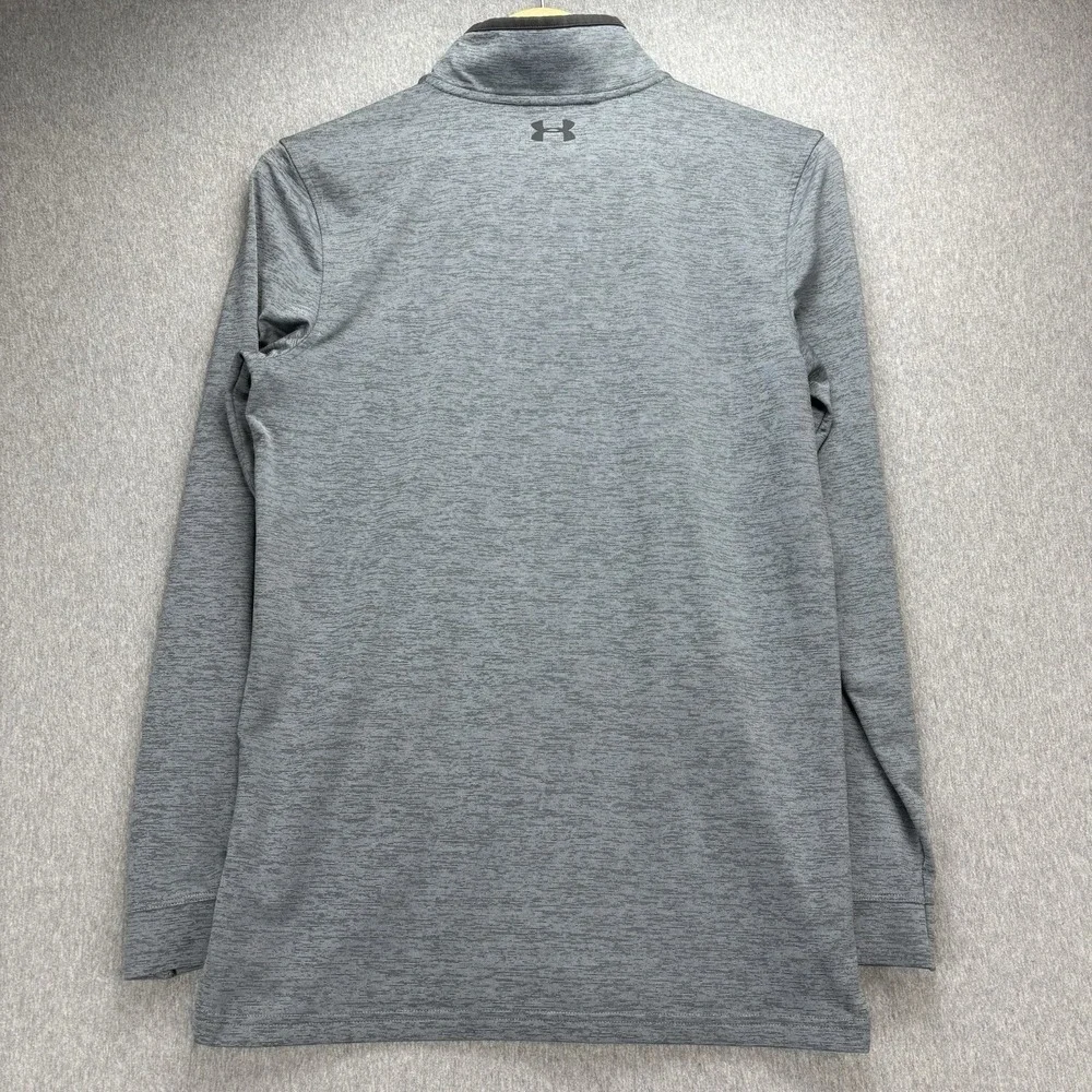 Under Armour Pullover Men's S Gray Playoff 2.0 Heatgear 1/4 Zip Golf Performance